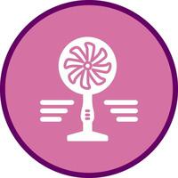 icono de vector de ventilador