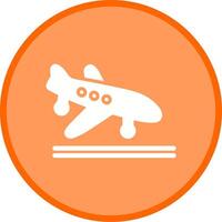 Flight Landing Vector Icon