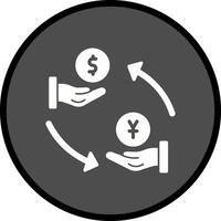 Dollar to Yen Vector Icon