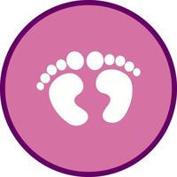 Feet Vector Icon