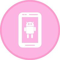 icono de vector de Android