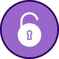 Open Lock I Vector Icon