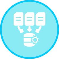 Data Processing Vector Icon