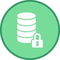 Encrypted Data Vector Icon