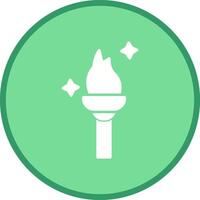 Torch Vector Icon