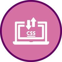 CSS Laptop Vector Icon