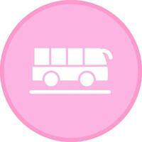 icono de vector de bus