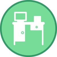 Working Table Vector Icon