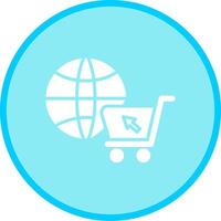 E commerce Online Store Vector Icon
