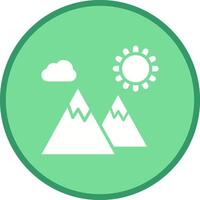 Mountain Vector Icon