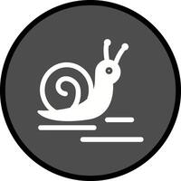 icono de vector de caracol