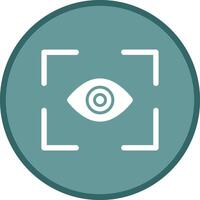 Eye Scan Vector Icon