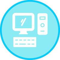 Computer Vector Icon