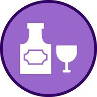 Bottle of Rum Vector Icon