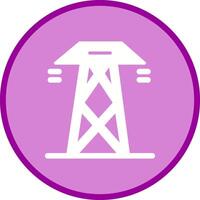 Power Line Vector Icon