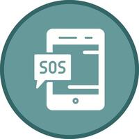 SOS Vector Icon