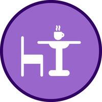 Tea Table Vector Icon