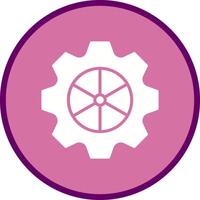 Wheel Vector Icon