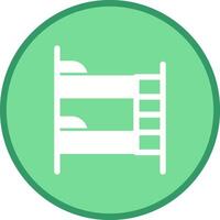 Bunk bed Vector Icon