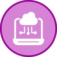 Cloud Computing Vector Icon