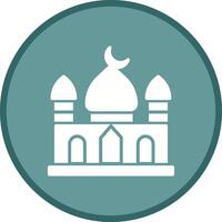 icono de vector de mezquita