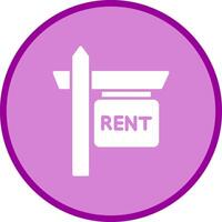 Rent Vector Icon