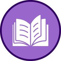 Open Book Vector Icon