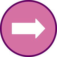 Right Vector Icon