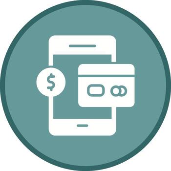 icono de vector de método de pago