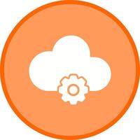 Cloud Computing Vector Icon