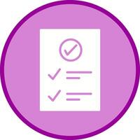 Check Up List Vector Icon