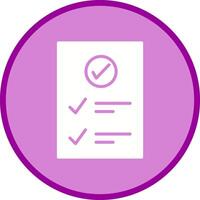 Check Up List Vector Icon