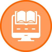 Digital Learning Vector Icon
