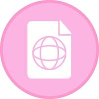 Global Profile Vector Icon