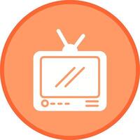 Television Broadcast Vector Icon