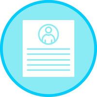 Client Profile Vector Icon