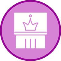 Crown Exhibit Vector Icon