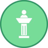 Podium Vector Icon