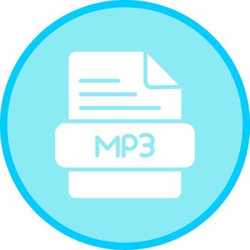 MP3 Vector Icon