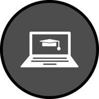 Online Degree Vector Icon