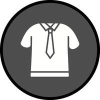 Shirt and Tie Vector Icon