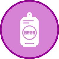 Beer Can II Vector Icon