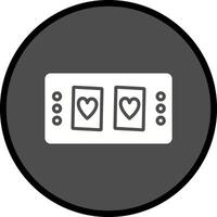 Cards Table Vector Icon