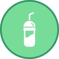 Chocolate Shake Vector Icon