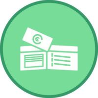 Money in Wallet Vector Icon