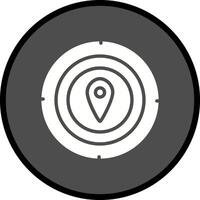 objetivo ubicación yo vector icono