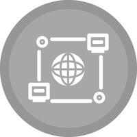 Computer Connection Vector Icon