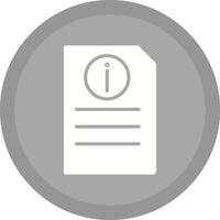 Information Document Vector Icon