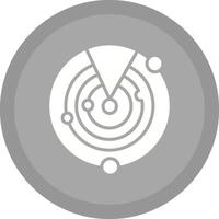 Radar Screen Vector Icon