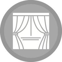 Curtains Vector Icon